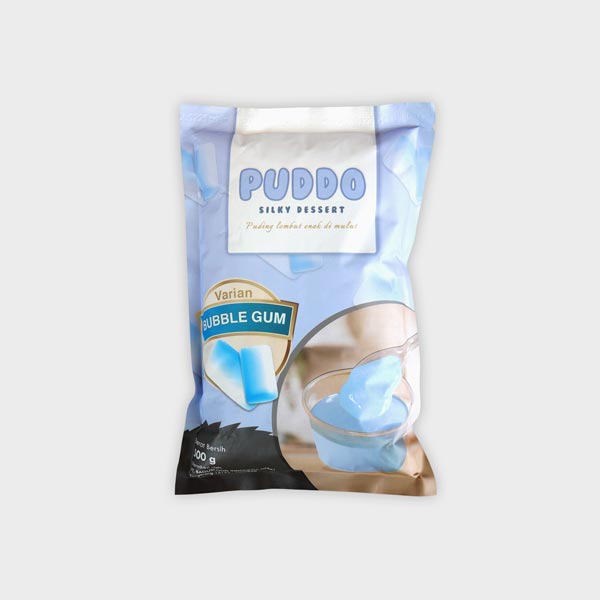Puddo Silky Pudding Bubble Gum 500g - Gambar 2