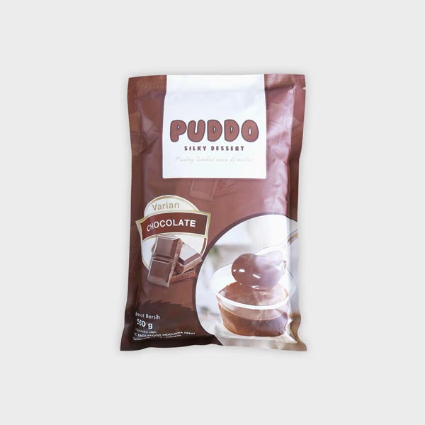 Puddo Silky Pudding Coklat 500g - Gambar 2
